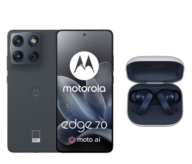Motorola edge 70 5G 12/512GB Gadget Gray 120Hz + Moto Buds - 1486853 - zdjęcie